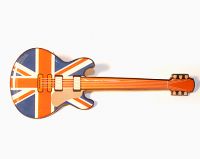 Union jack guitar magnet